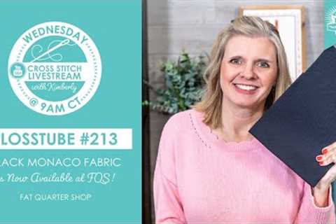 FlossTube 213: Join us November 1 at 9AM CT to see Kimberly’s stitch along progress and more!