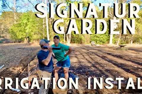 Proven Winners Signature Garden Irrigation Install | Gardening with Creekside