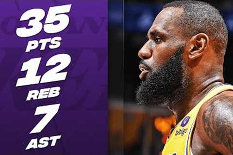 LeBron James' (35 PTS) Historic Performance! | November 1, 2023