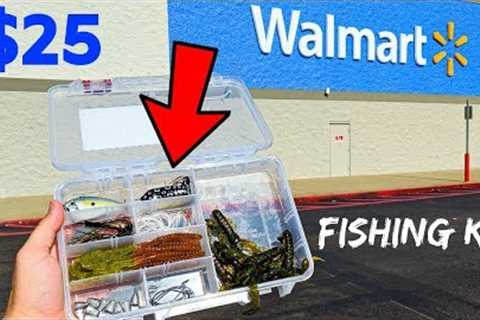 $25 DIY Walmart Bass Fishing Kit!!!