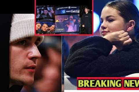 Selena Gomez BREAK DOWN EMOTIONALY  upon seeing Justin Bieber at LAKER'S Game....