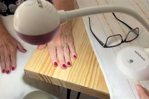 How to paint someone else's nails (comfortable home set up) [Pro nail technician shares]