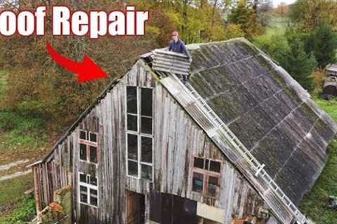 Repairing the 200+ Year old Barns Leaking Roof