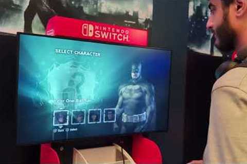 Batman Arkham City Nintendo Switch Official Gameplay - Armored Suit Confirmed!