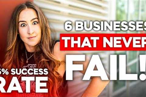 Businesses that Never Fail? 6 Businesses with Amazingly Low Failure Rates [Backed by Data]