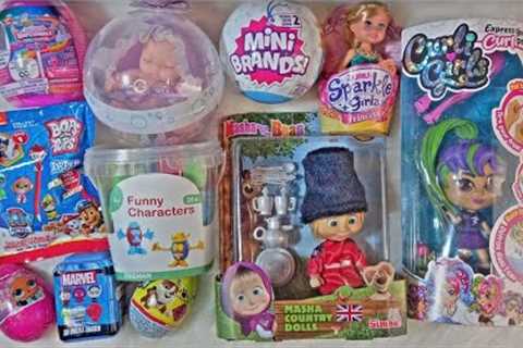 UNBOXING ASMR Mini brands LOL surprise random toys [Sukikuki]