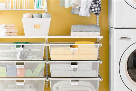 10 Best Laundry Room Shelving Ideas for Optimized Storage