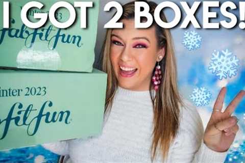 FabFitFun Winter 2023 Unboxing + Coupon Code | PAID BOX &amp; PR BOX