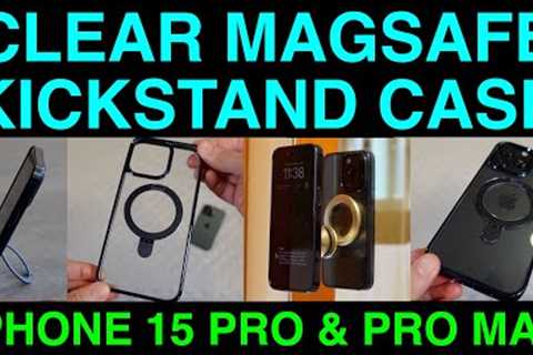Crystal Clear MagSafe Kickstand Case by Humixx Unboxing Demo Review