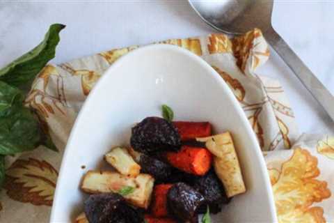 Honey-Dijon Roasted Root Vegetables