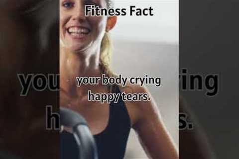 The Surprising Truth About Sweat 💦 | Fitness Fun Facts #shorts #facts #fitness