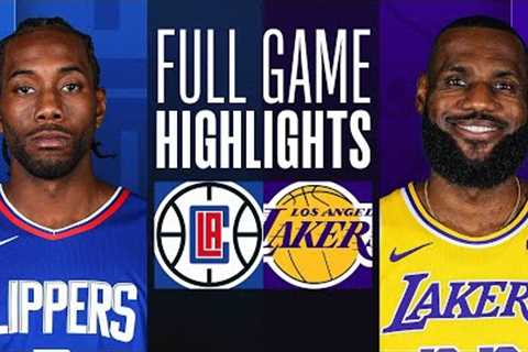CLIPPERS at LAKERS | FULL GAME HIGHLIGHTS | November 1, 2023