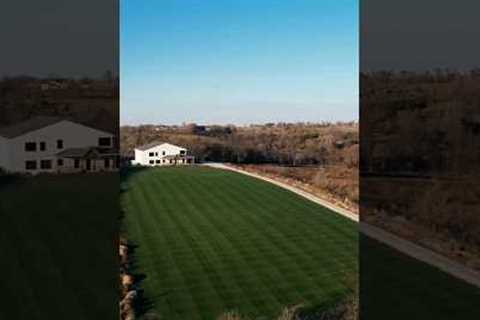 I had a great time with the first @ventrac mow on the new front yard! #lawn #lawngoals #ryegrass