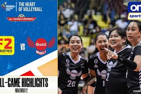 Petro Gazz vs. F2 Logistics highlights | 2023 PVL All-Filipino Conference - Nov. 2, 2023
