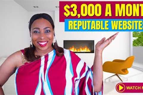 Websites That Pay $3,000 A Month For Remote Work: Make Money Online With REPUTABLE Companies