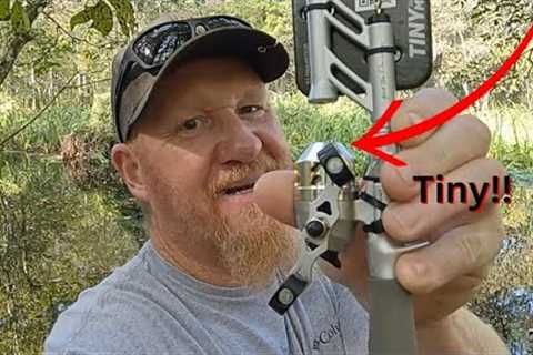 Eating whatever I catch fishing with this tiny reel!!