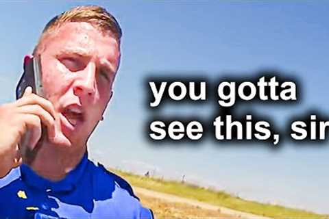 When Police Make 1 in 1,000,000 Discoveries