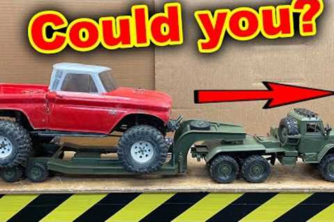 RC Lorry (semi) - This is more difficult than it looks!