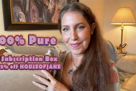 100% Pure Subscription Unboxing/Let's See What I Got!