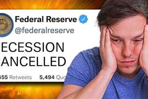 BREAKING: The FED Pauses Rates, Housing Declines, Recession Cancelled