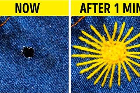 Brilliant Sewing ideas to create and improve your clothes