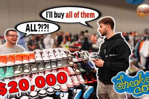 CASHING OUT $20,000 AT SNEAKER CON CLEVELAND 2023