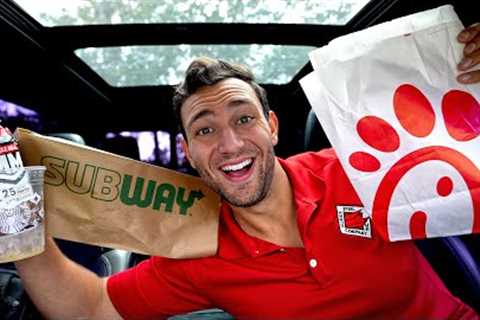 High Protein Full Day of Eating Only Fast Food!