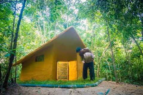 How to Build The Most Beautiful Survival Home by Ancient Skills