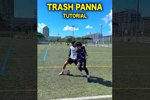 Why is there a trash can there?🤣🤣#shorts #football #soccer #footballskills #soccerskills