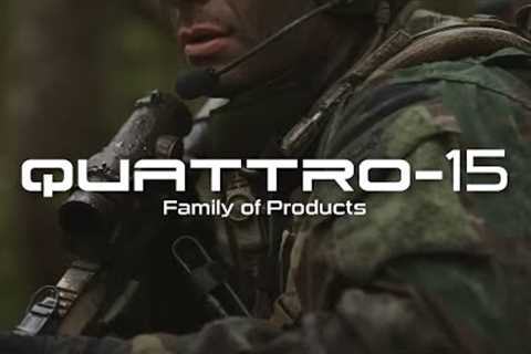 The Quattro-15 and QMAG-53, military technology developed for the Next Generation Squad Weapon