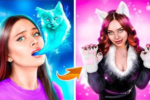 I Became a Cat in Real Life! My New Funny Story! A Day in the Life of a Cat!