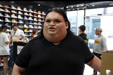 Gorlock The Destroyer Goes Shopping For Sneakers With CoolKicks