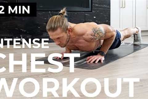 INTENSE CHEST WORKOUT AT HOME | 12 MIN PUSH UP WORKOUT | 30 DAY PUSH UP CHALLENGE
