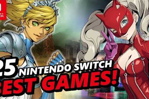 TOP 25 BEST Nintendo Switch 3rd Party Games !