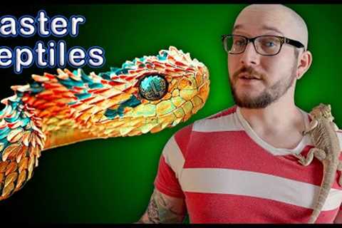 Top 5 HARDEST TO KEEP Master Level Reptiles
