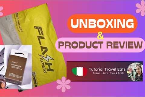 UNBOXING AND PRODUCT REVIEW NO. 2 | TUTORIAL TRAVEL EATS