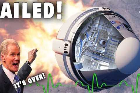 Disaster! NASA's NEW Space Capsule (Starliner)...failure!