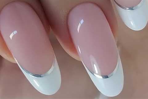 Top 15 Ideas for Modern White French Manicure | Best Nail Art