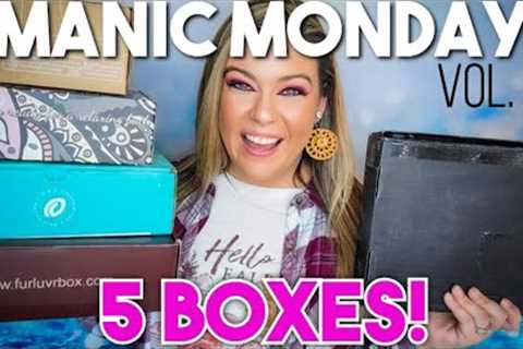Manic Monday Vol.36 | 5 Subscription Boxes + Coupon Codes | ACTIVE GIVEAWAY