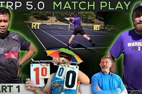 TOXIC Tennis Troll vs D1 - NTRP 5.0 Match Play (Part 1)