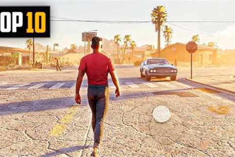 Top 10 New OPEN WORLD Games for Android 2022 | High Graphics (Online/Offline)