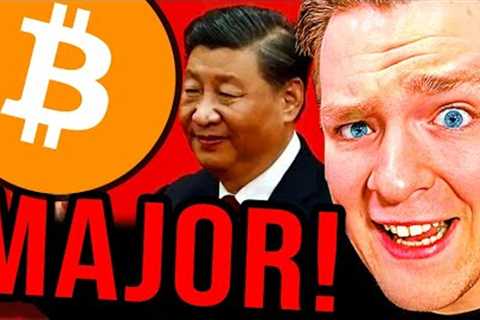 BREAKING: CHINA LAUNCHING BITCOIN SPOT ETF!! (bullish)