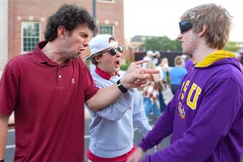 LSU Fan Trolls Alabama!