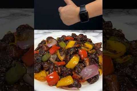 Chilli Mushroom ASMR Cooking || #shorts #asmr #food #cooking #chillimushroom #indianasmrworld