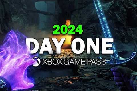 30 BEST DAY ONE GAMES coming to XBOX GAME PASS in 2024
