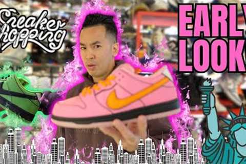 ARE THESE BEST COLOR OF THE PACK ?? EARLY LOOK SNEAKER SHOPPING IN NEW YORK CITY