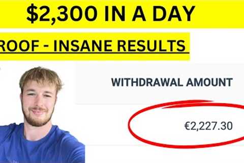 How I Made $2,300 In 24 Hours With Affiliate Marketing | Clickbank