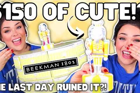 $150 of CUTE! The Last Day RUINED It!? | Beekman 1802 Advent Unboxing