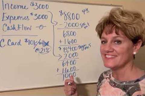 How To Pay Off A Credit Card with -0- Cash Flow!  I am not a Mathematician, but the concept is REAL