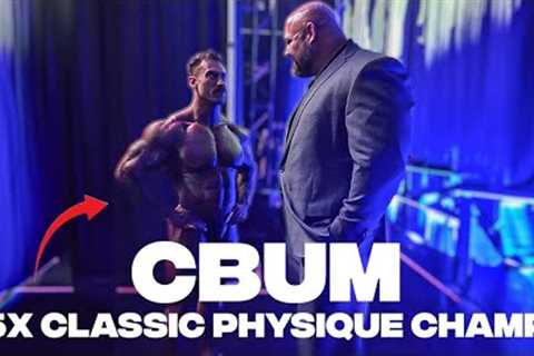 PRESENTING THE CLASSIC PHYSIQUE AWARD | CBUM &amp; JAY CUTLER